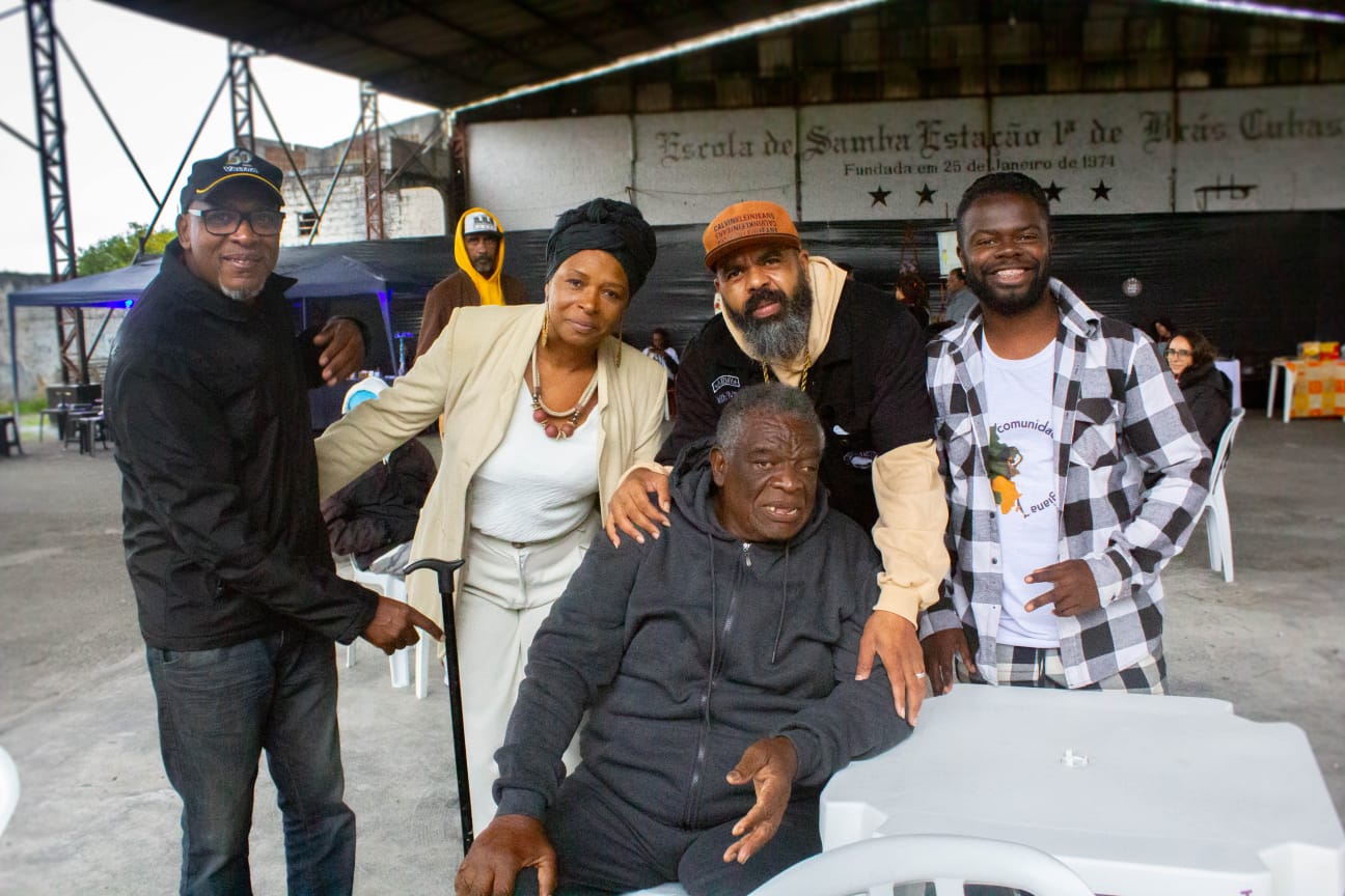 Homenagem a Pedro Luiz, fundador da Comunidade Negra Mogiana
